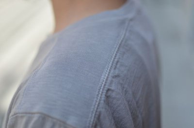 画像1: 【SALE!】Beautifical（ビューティフィカル ) HENLY NECK L/S Tee [LT.GRAY]