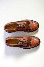 画像7: Arrow Footwear by White & Co. 1890 (アローフットウェア バイ ホワイトアンドコー1890) BROWN 5 EYE BLOGUE SHOE 【別注】 (7)