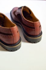 画像11: Arrow Footwear by White & Co. 1890 (アローフットウェア バイ ホワイトアンドコー1890) BROWN 5 EYE BLOGUE SHOE 【別注】 (11)