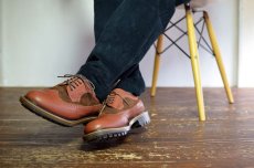 画像20: Arrow Footwear by White & Co. 1890 (アローフットウェア バイ ホワイトアンドコー1890) BROWN 5 EYE BLOGUE SHOE 【別注】 (20)