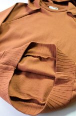 画像6: 【SALE!】FLISTFIA (フリストフィア) Long Sleeve After Hooded [Camel] (6)