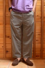 画像1: 【SALE!】BRU NA BOINNE (ブルーナボイン) シャイニーイージーパンツ [GREY] (1)