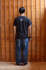 画像9: oaxaca (オアハカ) Cross Stitch Tee〔BLACK〕 (9)