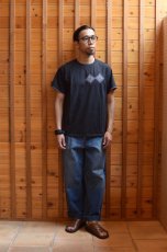 画像7: 【SALE】oaxaca (オアハカ) Cross Stitch Tee〔BLACK〕 (7)