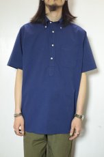 画像1: INDIVIDUALIZED SHIRTS (インディビジュアライズドシャツ) Classic Fit Button Down PO S/S Shirt〔別注〕 (1)