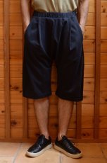 画像1: WILLY CHAVARRIA (ウィリー キャバリア) BUFFALO JOGGER SHORTS〔BLACK〕 (1)