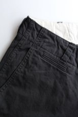 画像6: MASTER & Co. (マスターアンドコー) CHINO PANTS with BELT [BLACK] (6)