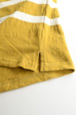 画像8: 【SALE!】FLISTFIA (フリストフィア)Long Sleeve Side Slit Pull Over [Green/White/Mustard〕 (8)