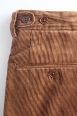 画像9: 【SALE】*A VONTADE (アボンタージ) 2 Tuck Atrlier Trousers [BROWN] (9)