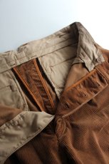 画像4: 【SALE!】*A VONTADE (アボンタージ) 2 Tuck Atrlier Trousers [BROWN] (4)