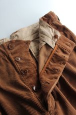 画像5: 【SALE】*A VONTADE (アボンタージ) 2 Tuck Atrlier Trousers [BROWN] (5)