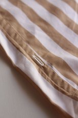 画像8: Beautilities(ビューティリティーズ) Utility Zip Shirt  [Beige Stripe] (8)