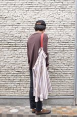 画像15: 【SALE!】Beautilities(ビューティリティーズ) Utility Zip Shirt  [Beige Stripe] (15)