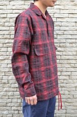 画像13: 【SALE】WOOLRICH(ウールリッチ) PE MESH P/O SHIRT 〔Red/Black〕 (13)