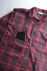 画像6: 【SALE】WOOLRICH(ウールリッチ) PE MESH P/O SHIRT 〔Red/Black〕 (6)