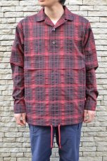 画像12: 【SALE!】WOOLRICH(ウールリッチ) PE MESH P/O SHIRT 〔Red/Black〕 (12)