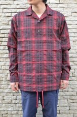 画像12: 【SALE】WOOLRICH(ウールリッチ) PE MESH P/O SHIRT 〔Red/Black〕 (12)