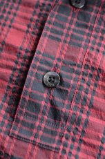 画像4: 【SALE!】WOOLRICH(ウールリッチ) PE MESH P/O SHIRT 〔Red/Black〕 (4)