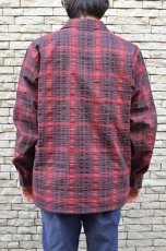 画像14: 【SALE!】WOOLRICH(ウールリッチ) PE MESH P/O SHIRT 〔Red/Black〕 (14)