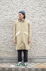 画像15: 【SALE】TRAINERBOYS (トレーナーボーイズ) RAINSUNBURN BENCH COAT [BEIGE] (15)