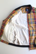 画像7: 【SALE!】J.PRESS(ジェイ・プレス)  MADRAS TENNIS JACKET 〔NAVY〕 (7)