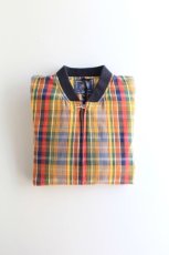 画像1: 【SALE!】J.PRESS(ジェイ・プレス)  MADRAS TENNIS JACKET 〔NAVY〕 (1)