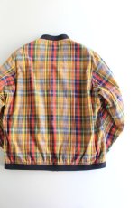 画像9: 【SALE!】J.PRESS(ジェイ・プレス)  MADRAS TENNIS JACKET 〔NAVY〕 (9)