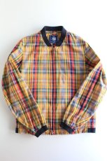 画像2: 【SALE】J.PRESS(ジェイ・プレス)  MADRAS TENNIS JACKET 〔NAVY〕 (2)