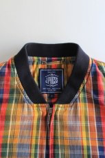 画像3: 【SALE】J.PRESS(ジェイ・プレス)  MADRAS TENNIS JACKET 〔NAVY〕 (3)