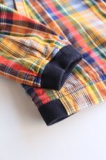画像6: 【SALE!】J.PRESS(ジェイ・プレス)  MADRAS TENNIS JACKET 〔NAVY〕 (6)