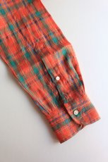 画像5: J.PRESS(ジェイ・プレス) B.D CRAZY PATTERNED SHIRT 〔RED〕 (5)