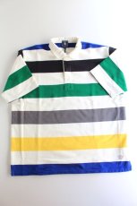 画像2: 【SALE!】J.PRESS(ジェイ・プレス) RUGBY JERSEY HALF SLEEVE POLO 〔GREEN〕 (2)