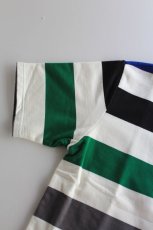 画像6: 【SALE】J.PRESS(ジェイ・プレス) RUGBY JERSEY HALF SLEEVE POLO 〔GREEN〕 (6)