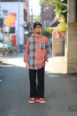 画像15: J.PRESS(ジェイ・プレス) B.D CRAZY PATTERNED SHIRT 〔RED〕 (15)