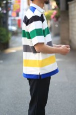 画像8: 【SALE!】J.PRESS(ジェイ・プレス) RUGBY JERSEY HALF SLEEVE POLO 〔GREEN〕 (8)