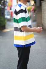 画像8: 【SALE】J.PRESS(ジェイ・プレス) RUGBY JERSEY HALF SLEEVE POLO 〔GREEN〕 (8)