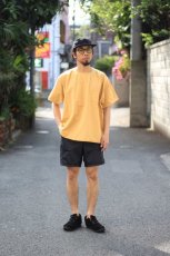 画像15: and wander (アンドワンダー) double jacquard knit short pants [CHARCOAL] (15)