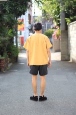 画像17: and wander (アンドワンダー) double jacquard knit short pants [CHARCOAL] (17)