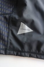 画像10: 【SALE!】and wander (アンドワンダー) double jacquard knit short pants [CHARCOAL] (10)