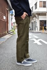 画像11: 【SALE】FUJITO (フジト) Tapered Pants [OLIVE GREEN] (11)