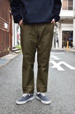 画像10: 【SALE】FUJITO (フジト) Tapered Pants [OLIVE GREEN] (10)