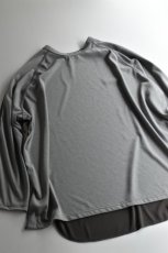 画像2: 【SALE!】TRAINERBOYS(トレーナーボーイズ) ALL ROUND 3/4 T-SHIRT [GRAY] (2)