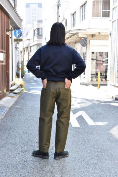画像2: 【SALE!】FUJITO (フジト) Tapered Pants [OLIVE GREEN]