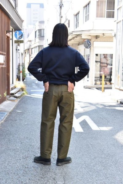 画像2: 【SALE】FUJITO (フジト) Tapered Pants [OLIVE GREEN]