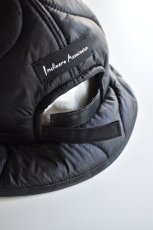 画像4: 【SALE!】Indietro Association (インディエトロアソシエーション) Quilting Cap [BLACK] (4)