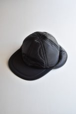 画像1: 【SALE】Indietro Association (インディエトロアソシエーション) Quilting Cap [BLACK] (1)