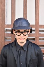 画像7: 【SALE】Indietro Association (インディエトロアソシエーション) Quilting Cap [BLACK] (7)