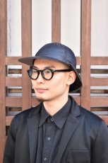 画像8: 【SALE】Indietro Association (インディエトロアソシエーション) Quilting Cap [BLACK] (8)