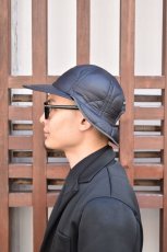 画像9: 【SALE!】Indietro Association (インディエトロアソシエーション) Quilting Cap [BLACK] (9)