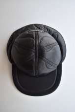 画像5: 【SALE】Indietro Association (インディエトロアソシエーション) Quilting Cap [BLACK] (5)